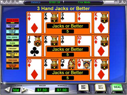 VIDEOPOKER A 3 MANOS