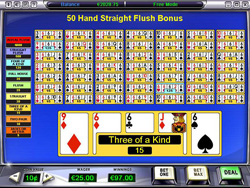VIDEOPOKER A 50 MANOS